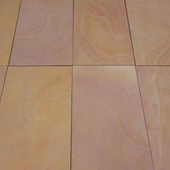 Rippon Buff Smooth Sandstone 600x900 Sawn Edged Paving Slabs