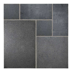 Ash Black Granite Mixed Patio Paving Slabs