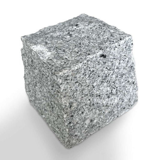 Grey Riven Granite 100X100 Square Setts